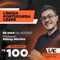 Lngua Portuguesa CESPE - Sidney Martins