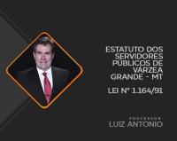 Lei n 1.164/91 - Estatuto dos Servidores Pblicos de Vrzea Grande-MT - Luiz Antnio